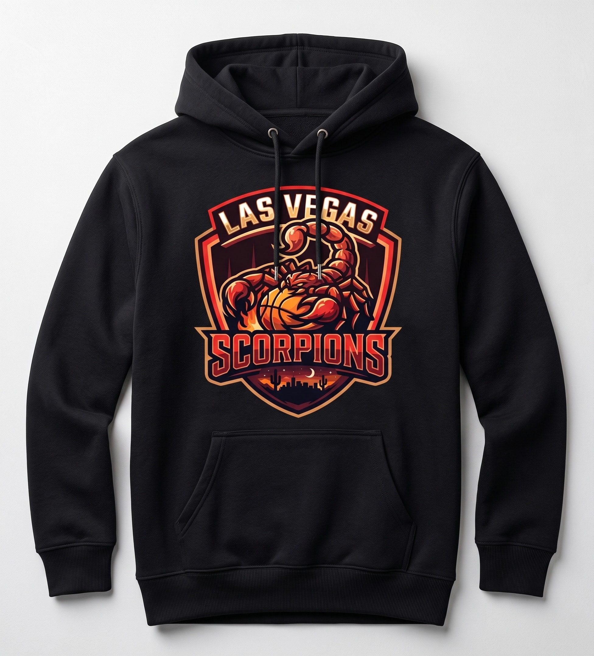 Black hoodie