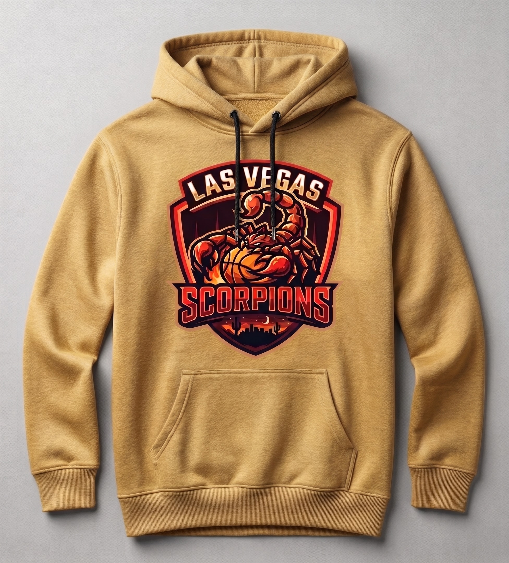 Gold hoodie