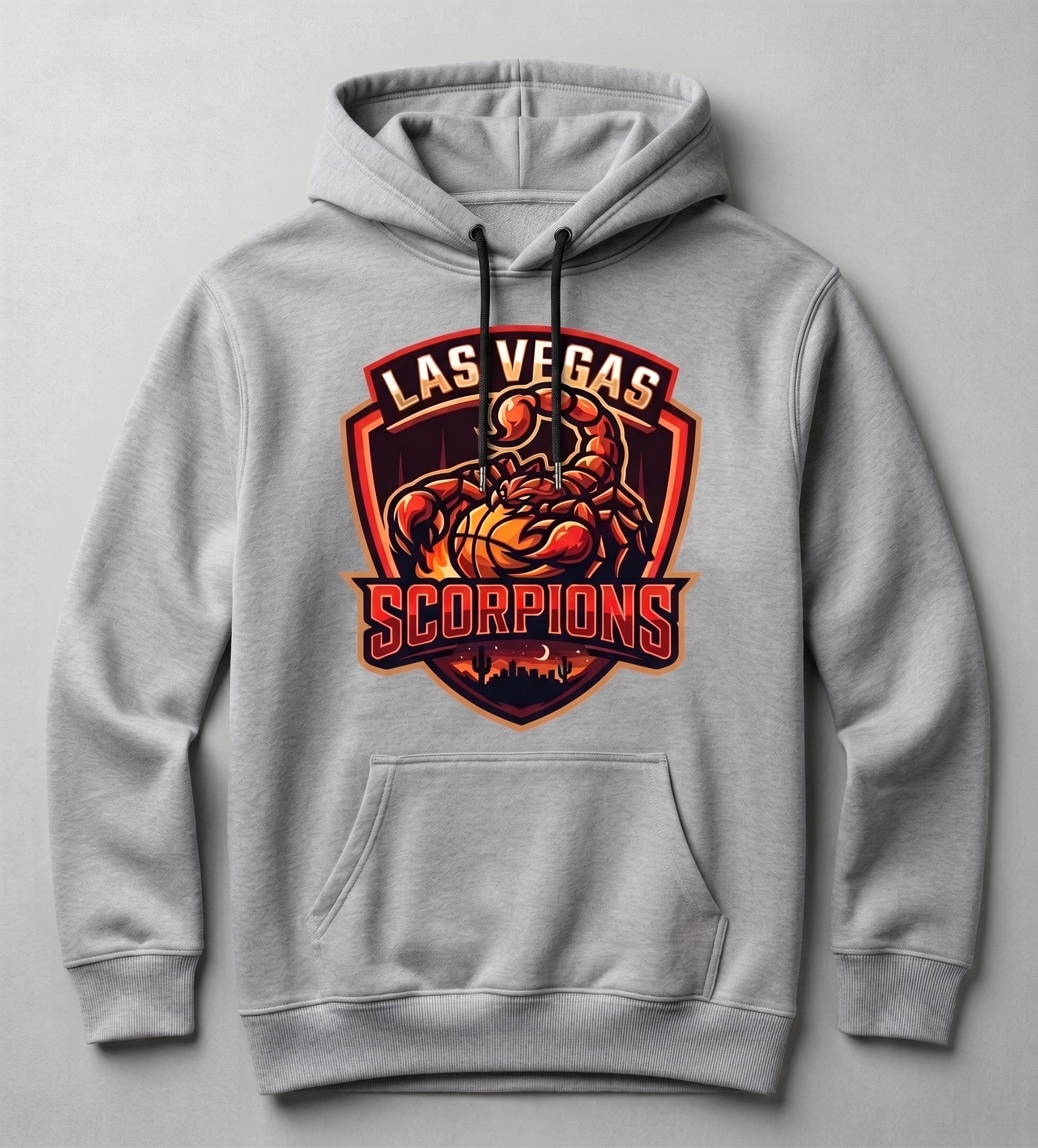 Grey hoodie