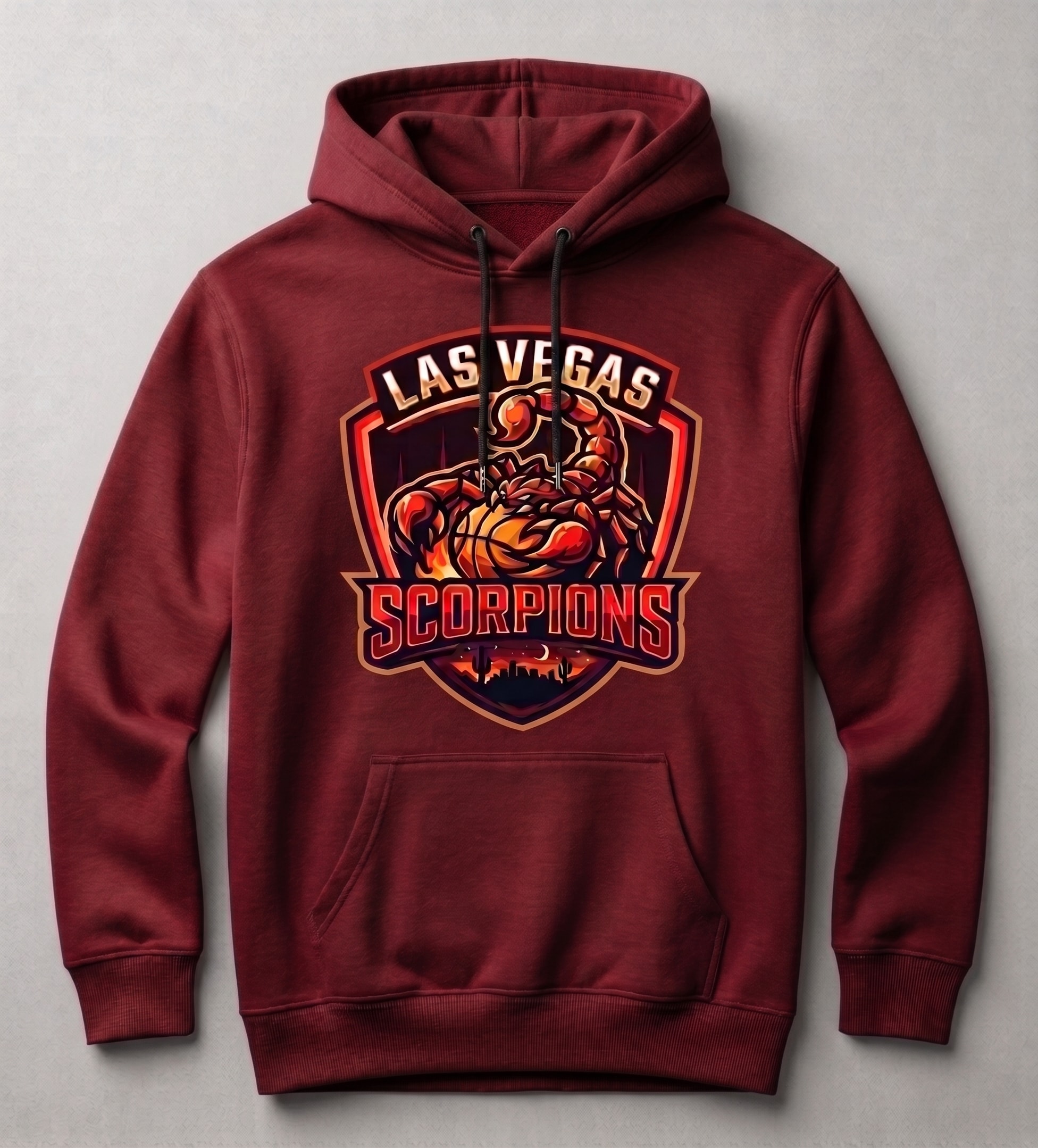 Maroon hoodie